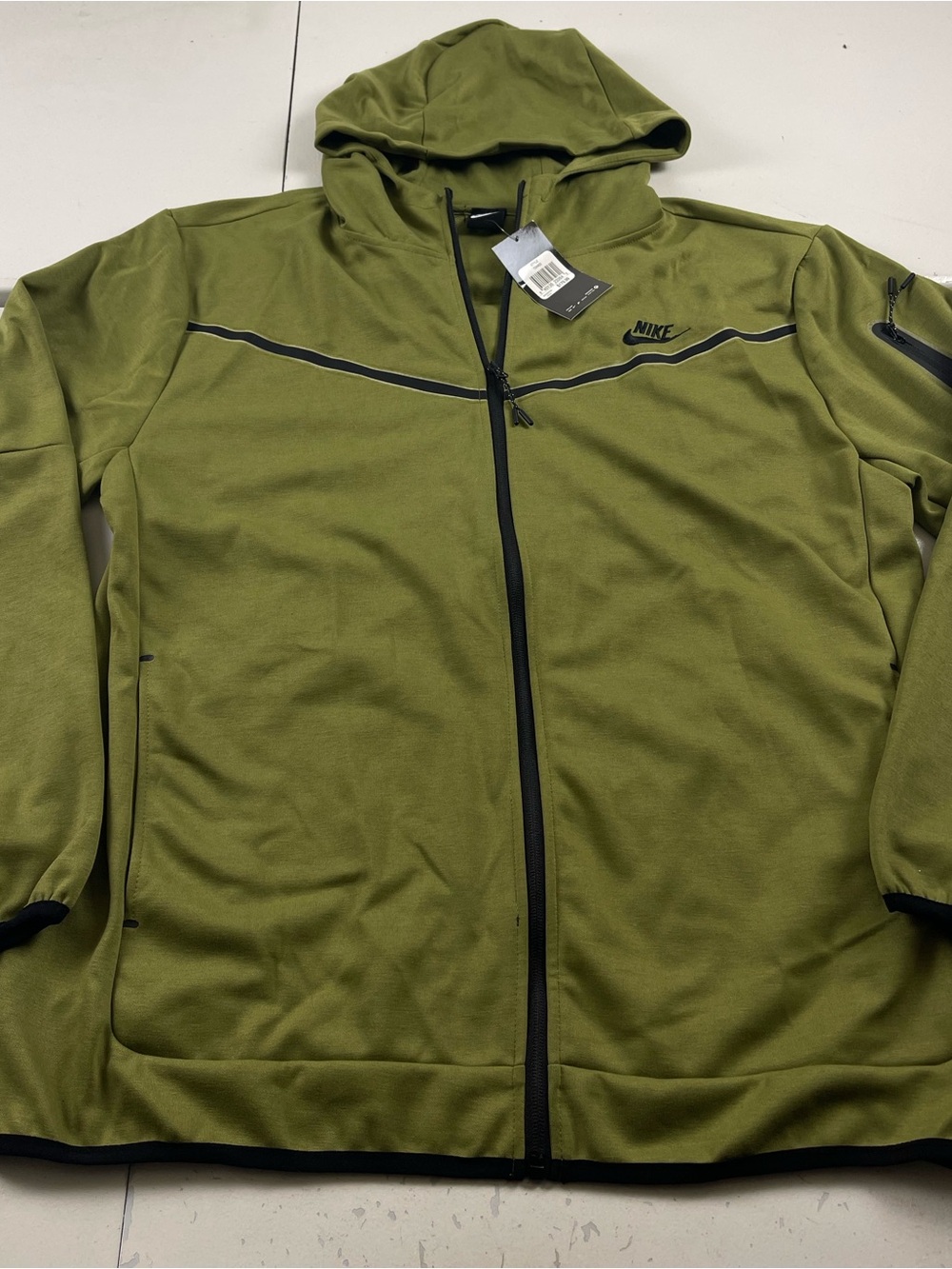 Nike Jacket NWT Full Zip Men 3XL Green